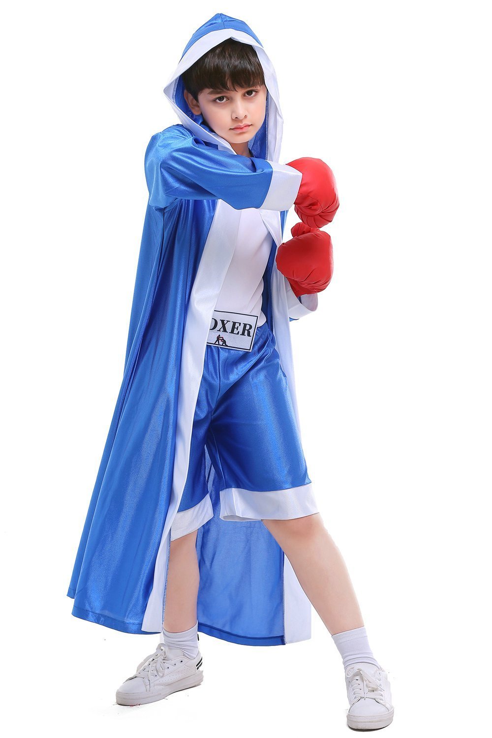 BuyHalloween Child Boys Champion Boxer Uniform Costume Sportswearing Now Cheaper With 3 - 5 Days Ship - PajamasBuy