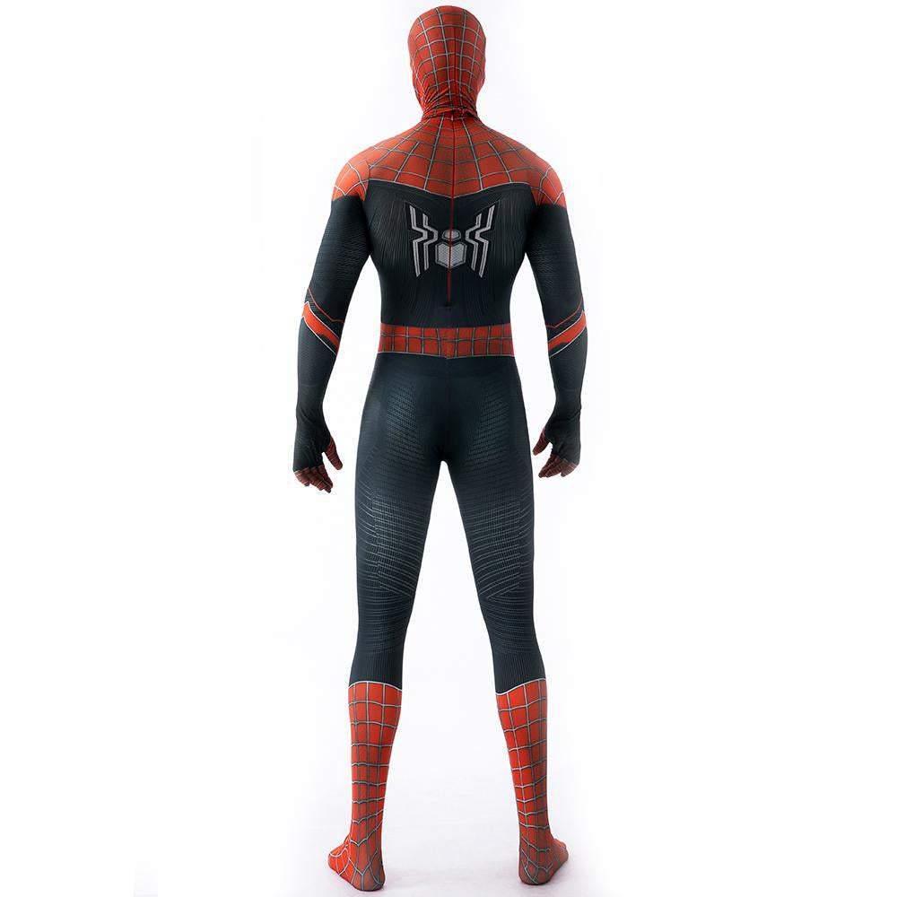 Halloween Cosplay Peter B Parker Spiderman Jumpsuit Superhero Tights Costume Suit Zentai For Adult Kids - Pajamasbuy