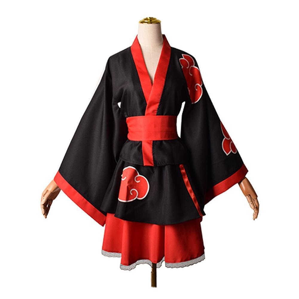 BuyHalloween Costume Uzumaki Kimono Anime Cosplay Costumes Akatsuki Roleplay Hokage Dress for Kids and Adult Now Cheaper With 3 - 5 Days Ship - PajamasBuy