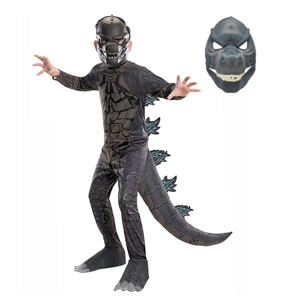 Halloween New Cosplay Fire Godzilla Kids Costume - Pajamasbuy