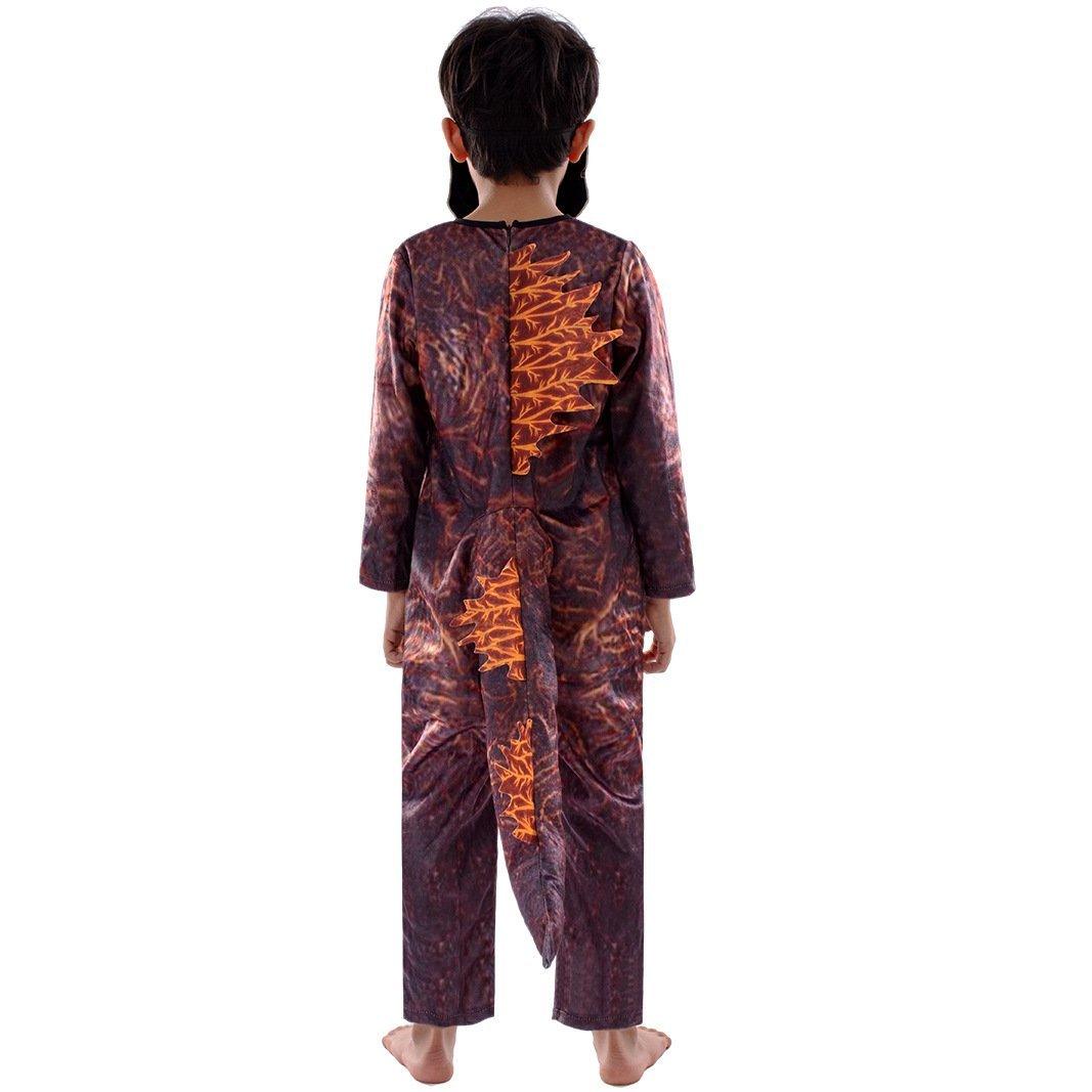 Halloween New Cosplay Fire Godzilla Kids Costume - Pajamasbuy