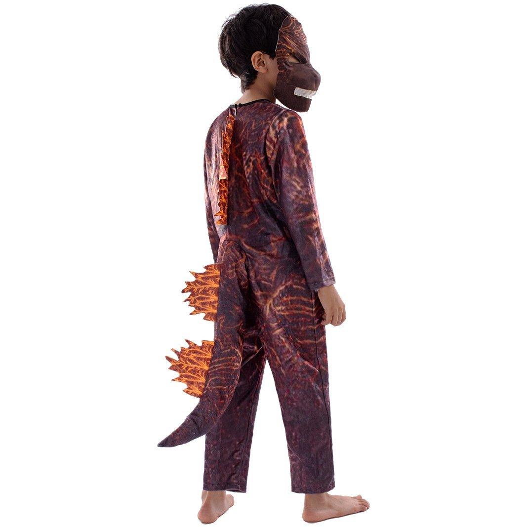 Halloween New Cosplay Fire Godzilla Kids Costume - Pajamasbuy