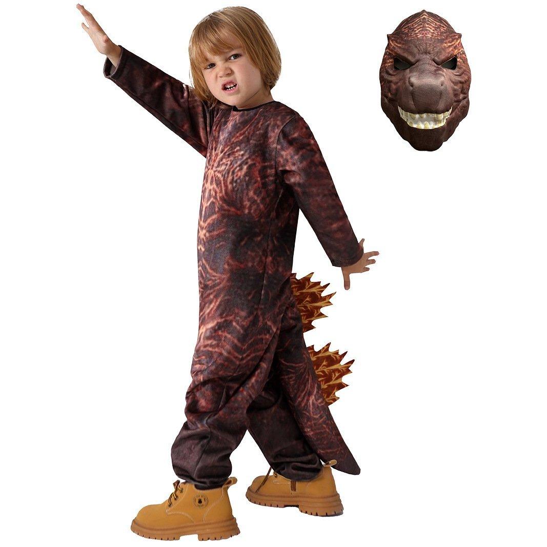 Halloween New Cosplay Fire Godzilla Kids Costume - Pajamasbuy