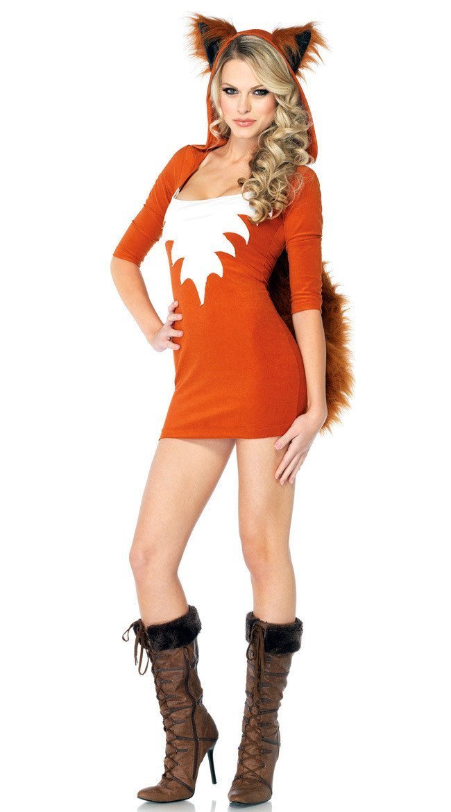 BuyHalloween Sexy Fox Girl Cosplay Costume Now Cheaper With 3 - 5 Days Ship - PajamasBuy