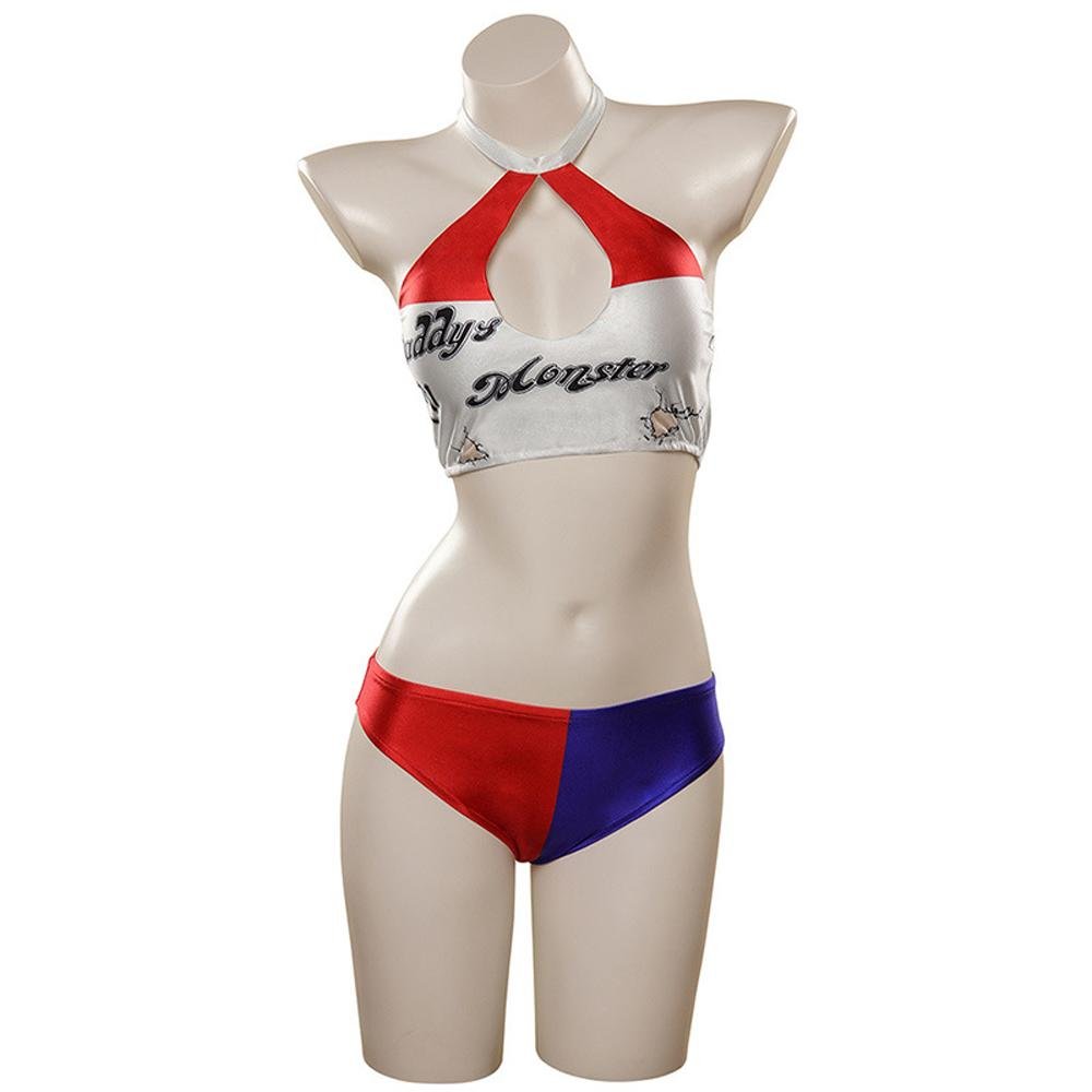 BuyHarleen Quinzel Harley Quinn Cosplay Costume Sexy Swimsuit Outfits Now Cheaper With 3 - 5 Days Ship - PajamasBuy