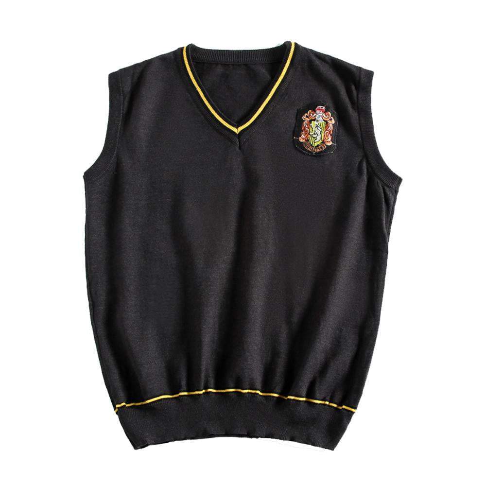 BuyHarry Potter Gryffindor Cosplay Costume Clothing Sweater Vest V - neck Knitted Halloween Outfit Dress Up For Adult Kids Now Cheaper With 3 - 5 Days Ship - PajamasBuy