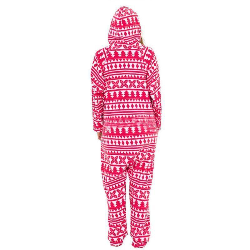 Humping Reindeer Elk Balls Ugly Christmas Lazy Black Pajama Suit with Hood pajamas for women - Pajamasbuy