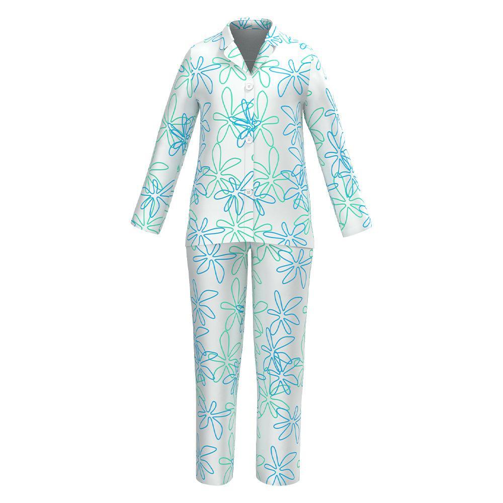 inside out 2 costumes Summer ice silk pajamas Home Wear - Pajamasbuy