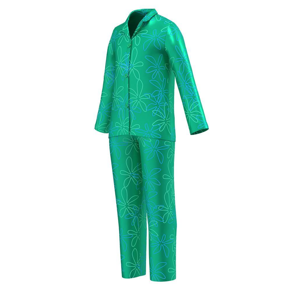 inside out 2 costumes Summer ice silk pajamas Home Wear - Pajamasbuy