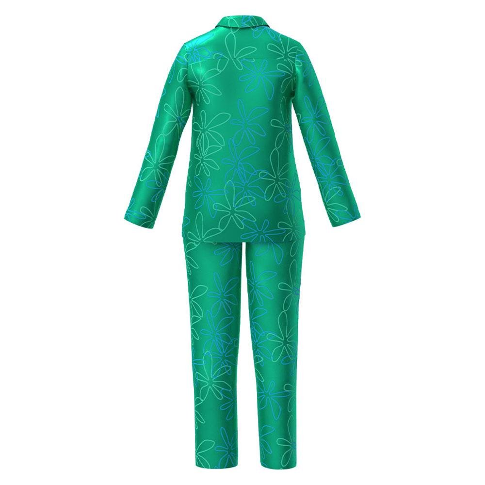 Buyinside out 2 costumes Summer ice silk pajamas Home Wear Now Cheaper With 3 - 5 Days Ship - PajamasBuy