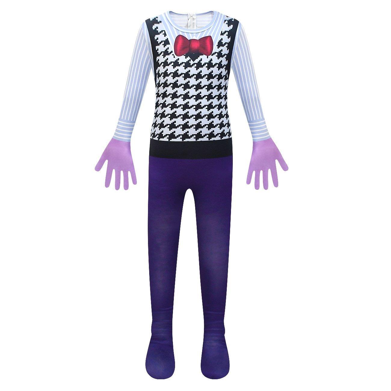 Inside Out Fear Cosplay Jumpsuit for Boys Kids' Zentai Costume - Pajamasbuy