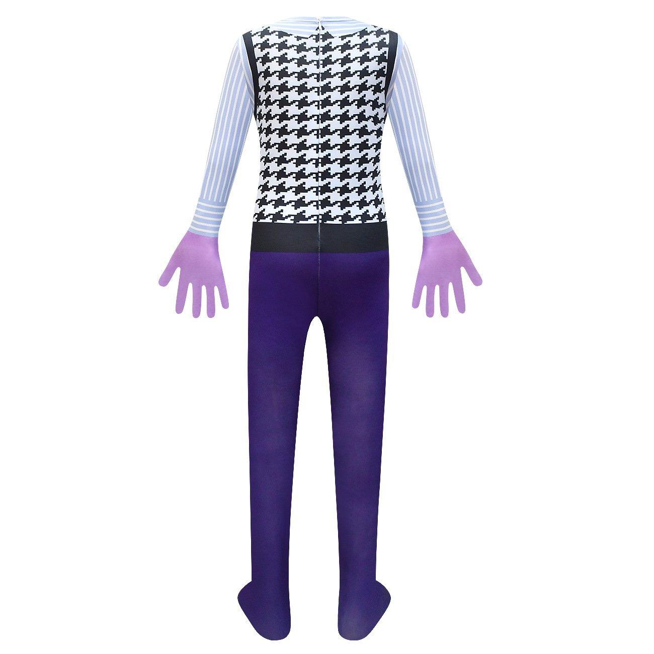 Inside Out Fear Cosplay Jumpsuit for Boys Kids' Zentai Costume - Pajamasbuy