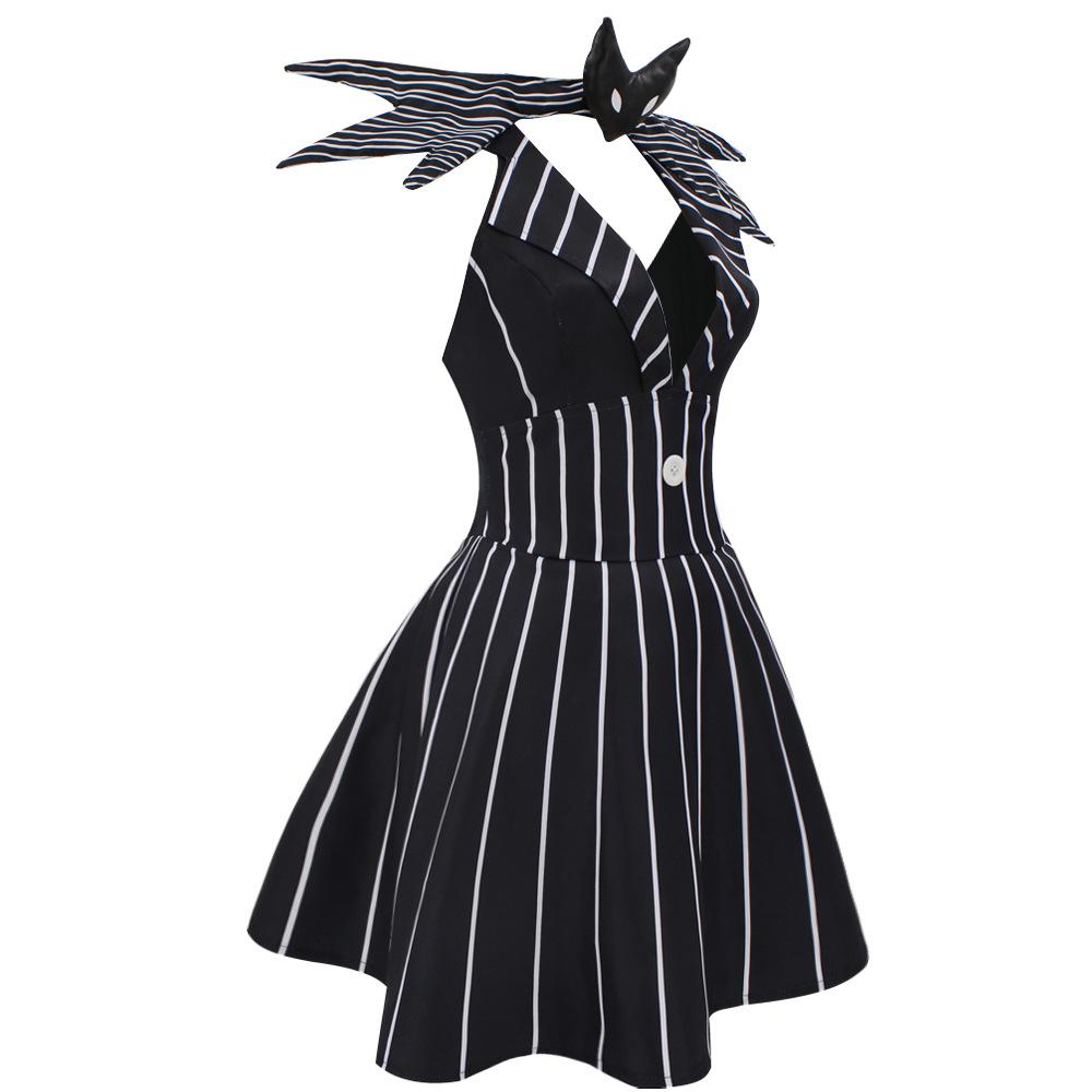 Buyjack skellington costume Dress Nightmare Before Christmas For Women Now Cheaper With 3 - 5 Days Ship - PajamasBuy