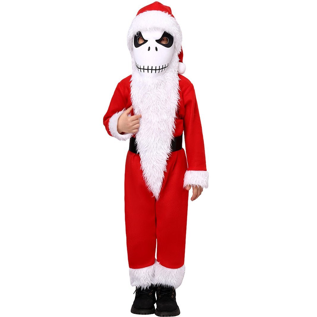 Buyjack skellington in santa suit The Nightmare Before Christmas Party Costume Now Cheaper With 3 - 5 Days Ship - PajamasBuy