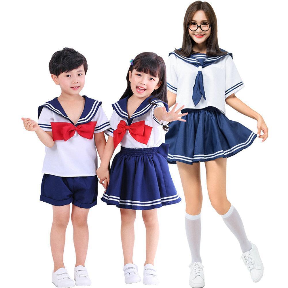 Japanese School Uniform Cosplay Family Matching Costume - Pajamasbuy