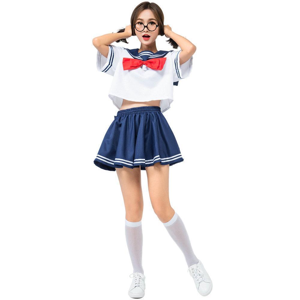 BuyJapanese School Uniform Cosplay Family Matching Costume Now Cheaper With 3 - 5 Days Ship - PajamasBuy