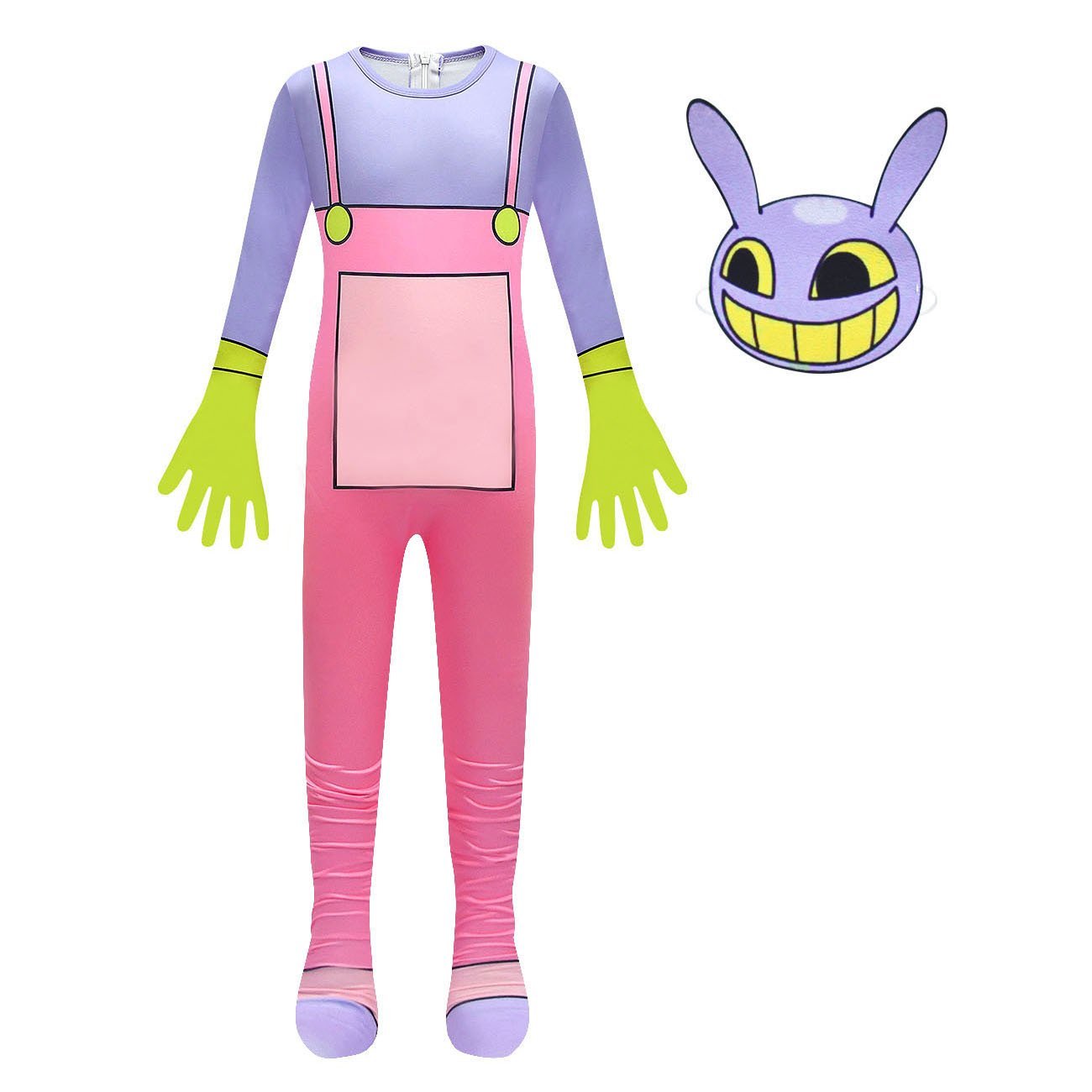 BuyJax Rabbit The Amazing Digital Circus Jumpsuit Cosplay Costumes For Kids Now Cheaper With 3 - 5 Days Ship - PajamasBuy