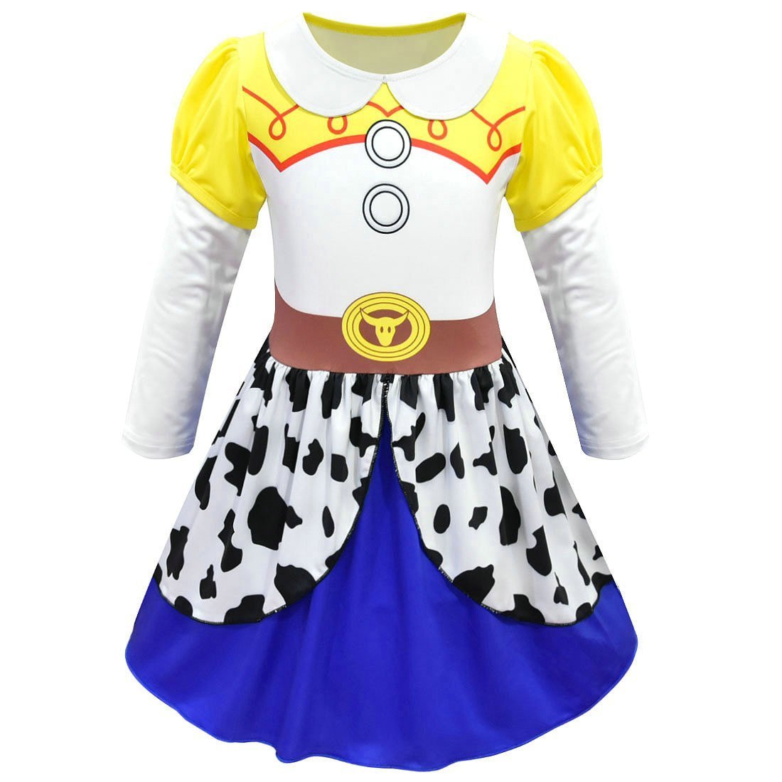 BuyJessie Toy Story 4 Costume Long Sleeve Dress for Kids Girls Now Cheaper With 3 - 5 Days Ship - PajamasBuy