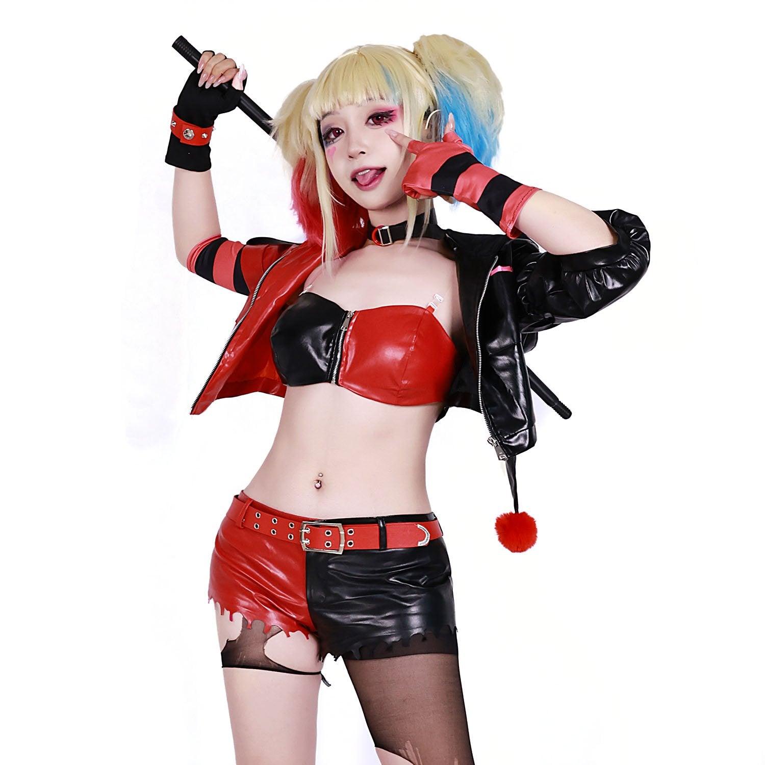 Joker girl cosplay costume suicide squad Harley Quinn cosplay anime costume - Pajamasbuy