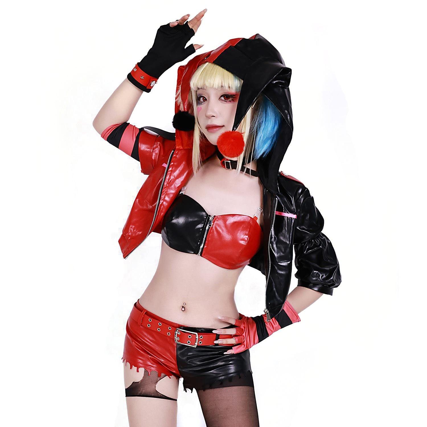 Joker girl cosplay costume suicide squad Harley Quinn cosplay anime costume - Pajamasbuy