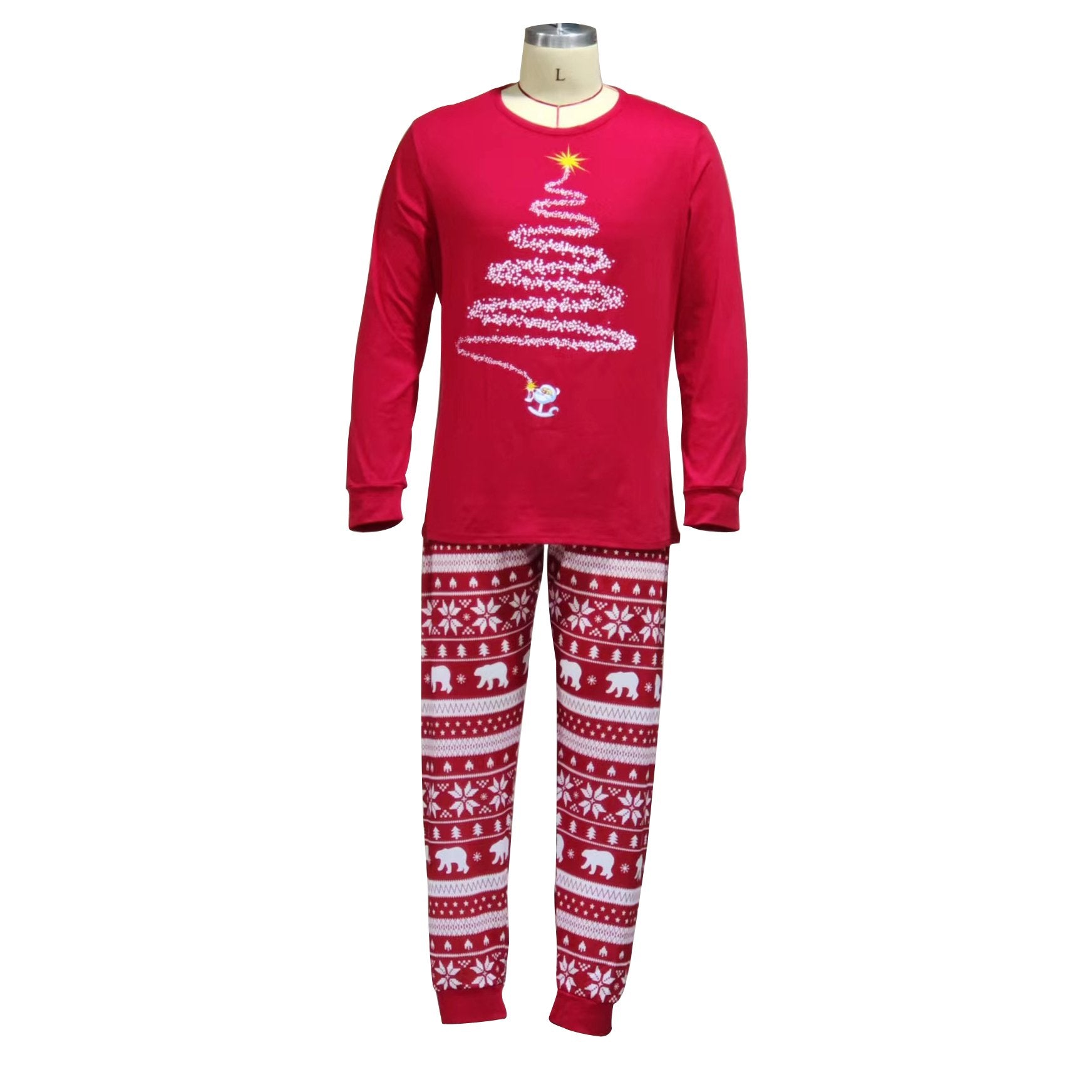 Holiday Home Happy Christmas Family Couples Matching Pajamas Party Sets