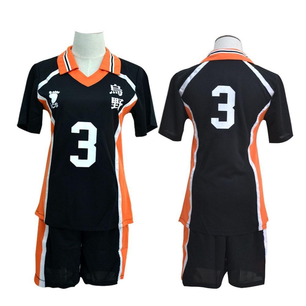 Karasuno Uniforms Anime Haikyu!! Cosplay Costumes Carnival Party Full Set - Pajamasbuy