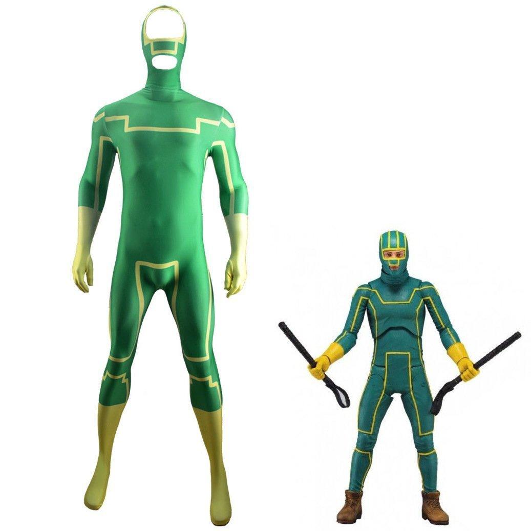 Kick - Ass Ass Kicker Cosplay Costume jumpsuit Halloween costume Zentai Costume for adult and kids - Pajamasbuy