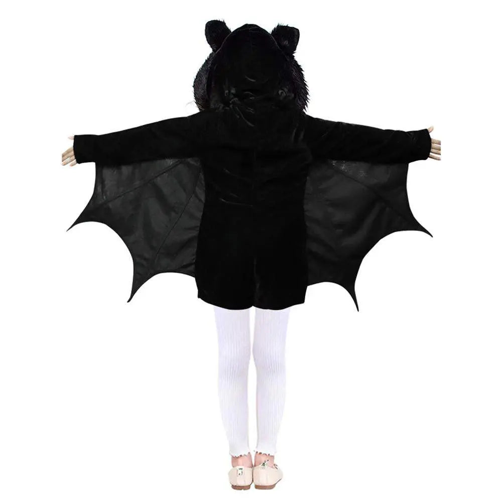 kids Bat cape suit Cosplay Halloween Performance Costumes pants - Pajamasbuy