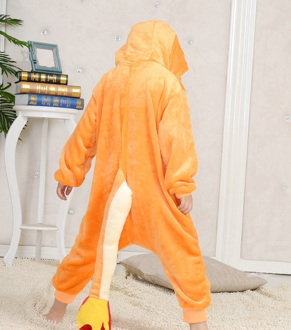 BuyKids Charmander Pokemon costume Kigurumi Pajamas Now Cheaper With 3 - 5 Days Ship - PajamasBuy