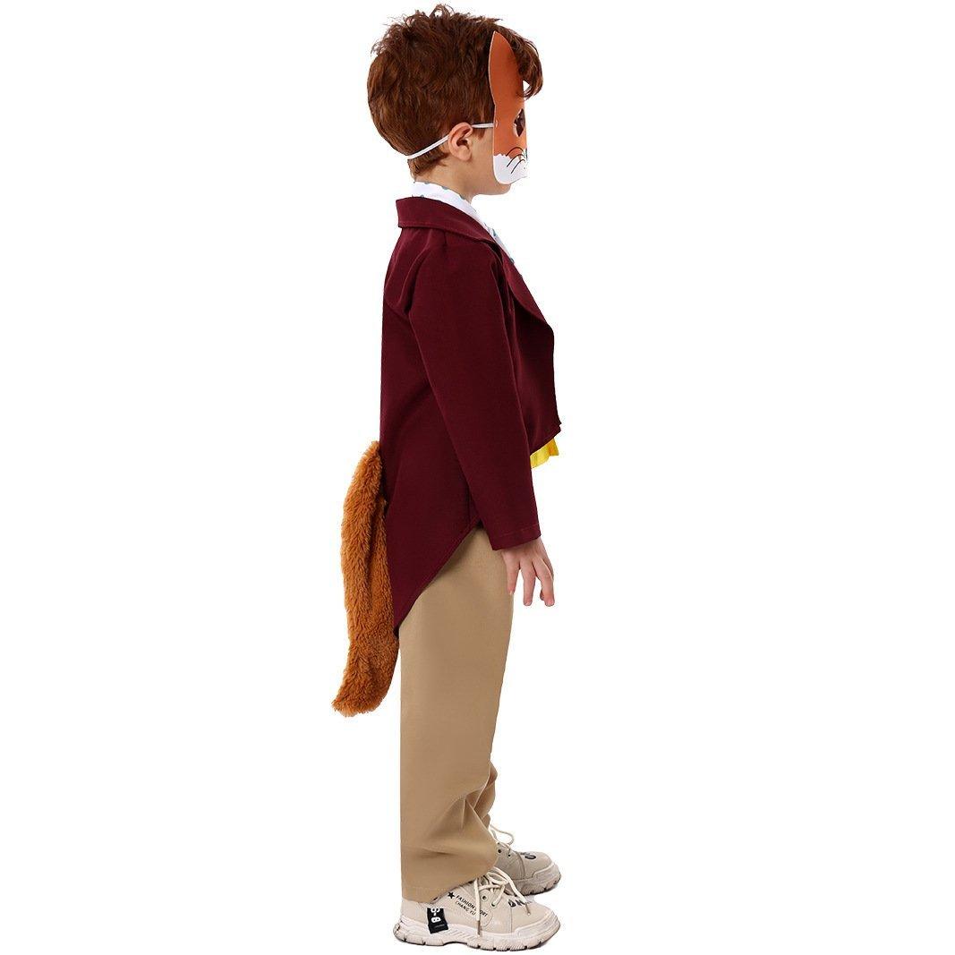 Kids Fantastic Mr. Fox Animal Halloween Cosplay Party Costumes - Pajamasbuy