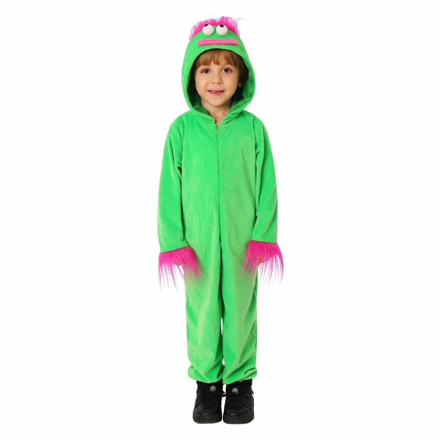 Kids Green Ugly Doll Jumpsuit Party Cosplay Costumes Halloween - Pajamasbuy