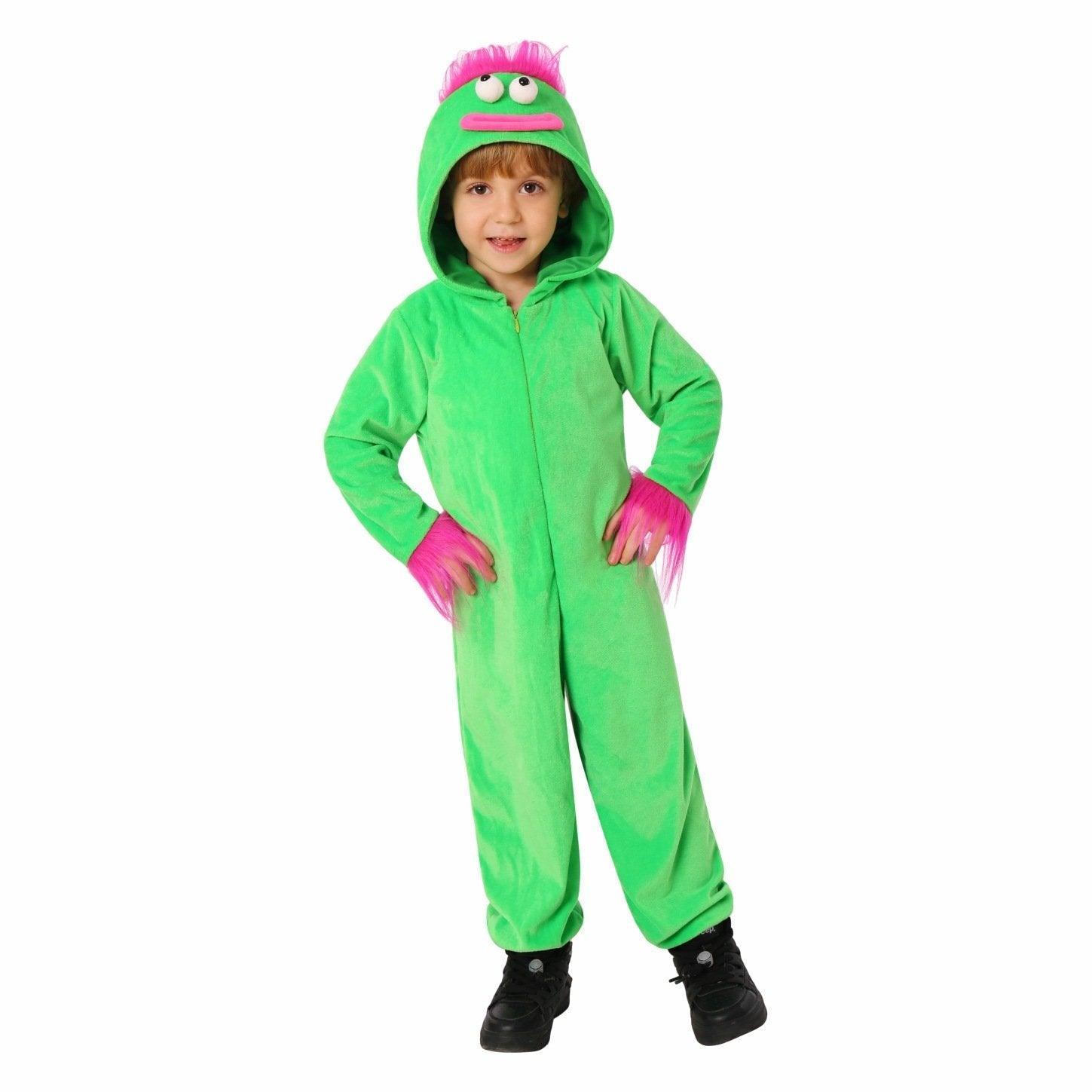 Kids Green Ugly Doll Jumpsuit Party Cosplay Costumes Halloween - Pajamasbuy