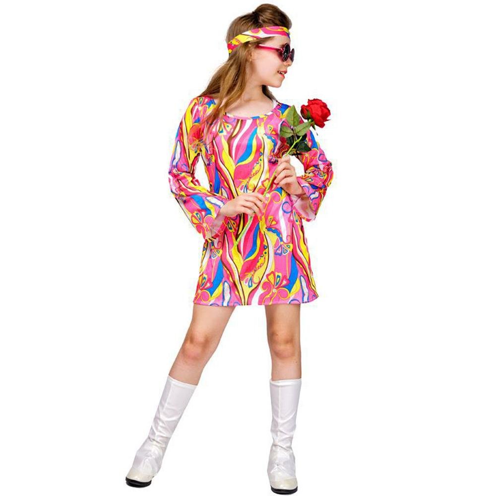 BuyKids Hip Hop Rock Hippie 80s Costumes Cosplay Halloween Outfit Now Cheaper With 3 - 5 Days Ship - PajamasBuy