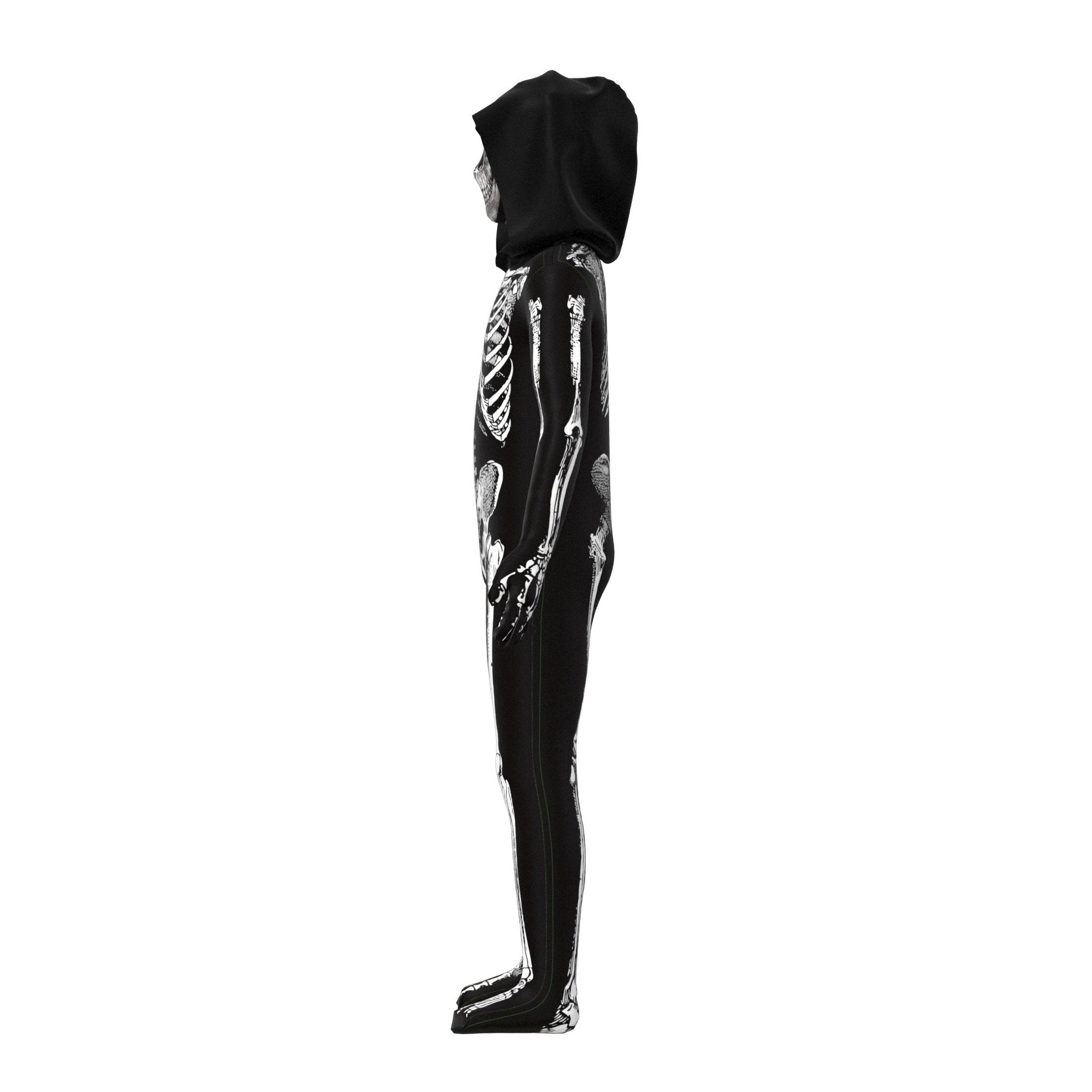 BuyKids Horror Skull Zentai Jumpsuit Halloween Carnival Cosplay Costumes Now Cheaper With 3 - 5 Days Ship - PajamasBuy