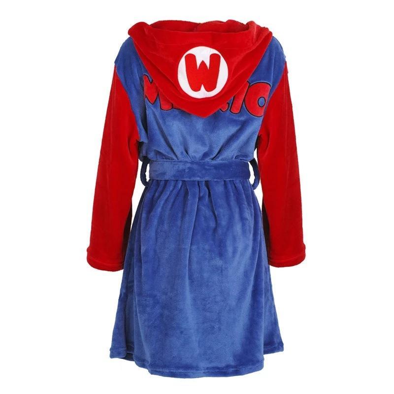 BuyKids Super Mario Kigurumi Robes Animal Pajamas Flannel Sleepwear For Adult Now Cheaper With 3 - 5 Days Ship - PajamasBuy