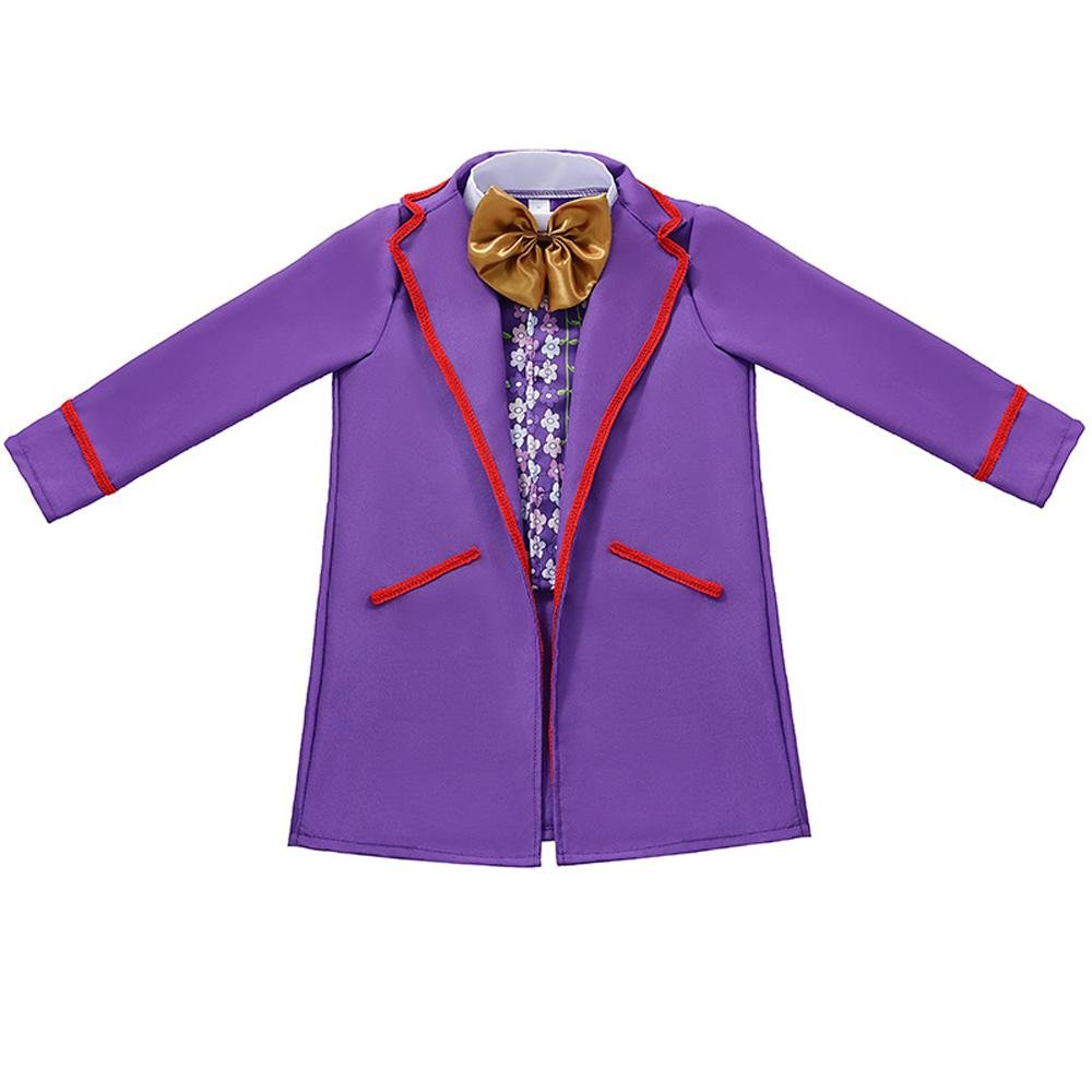 BuyKids Willy Wonka Charlie and the Chocolate Factory Johnny Depp Cosplay Suit Costume Set Now Cheaper With 3 - 5 Days Ship - PajamasBuy