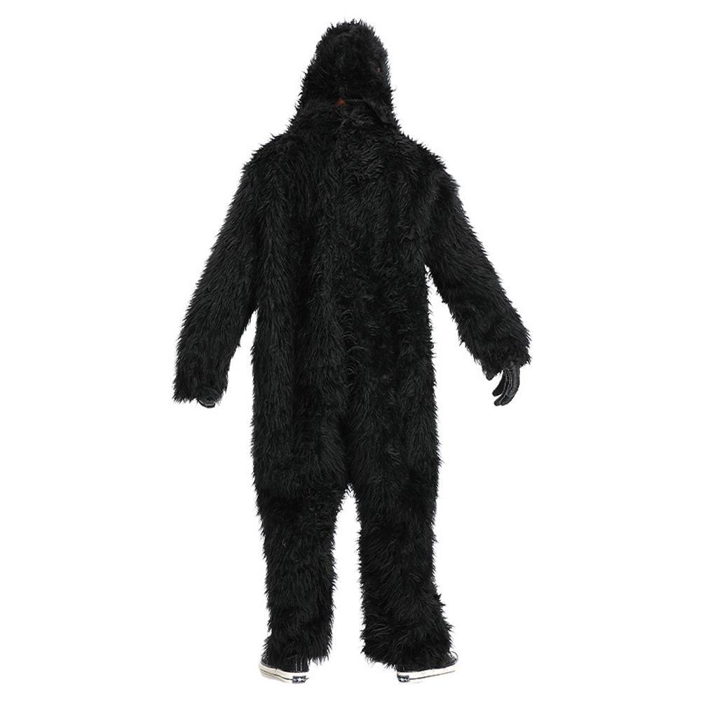 King Kong Chimpanzee Animal Adult Jumpsuit Cosplay Costume Carnival - Pajamasbuy