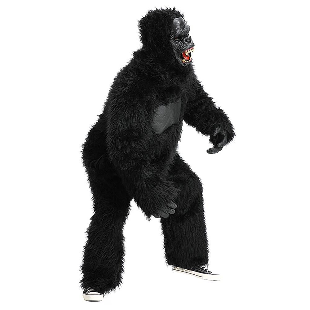 BuyKing Kong Chimpanzee Animal Adult Jumpsuit Cosplay Costume Carnival Now Cheaper With 3 - 5 Days Ship - PajamasBuy