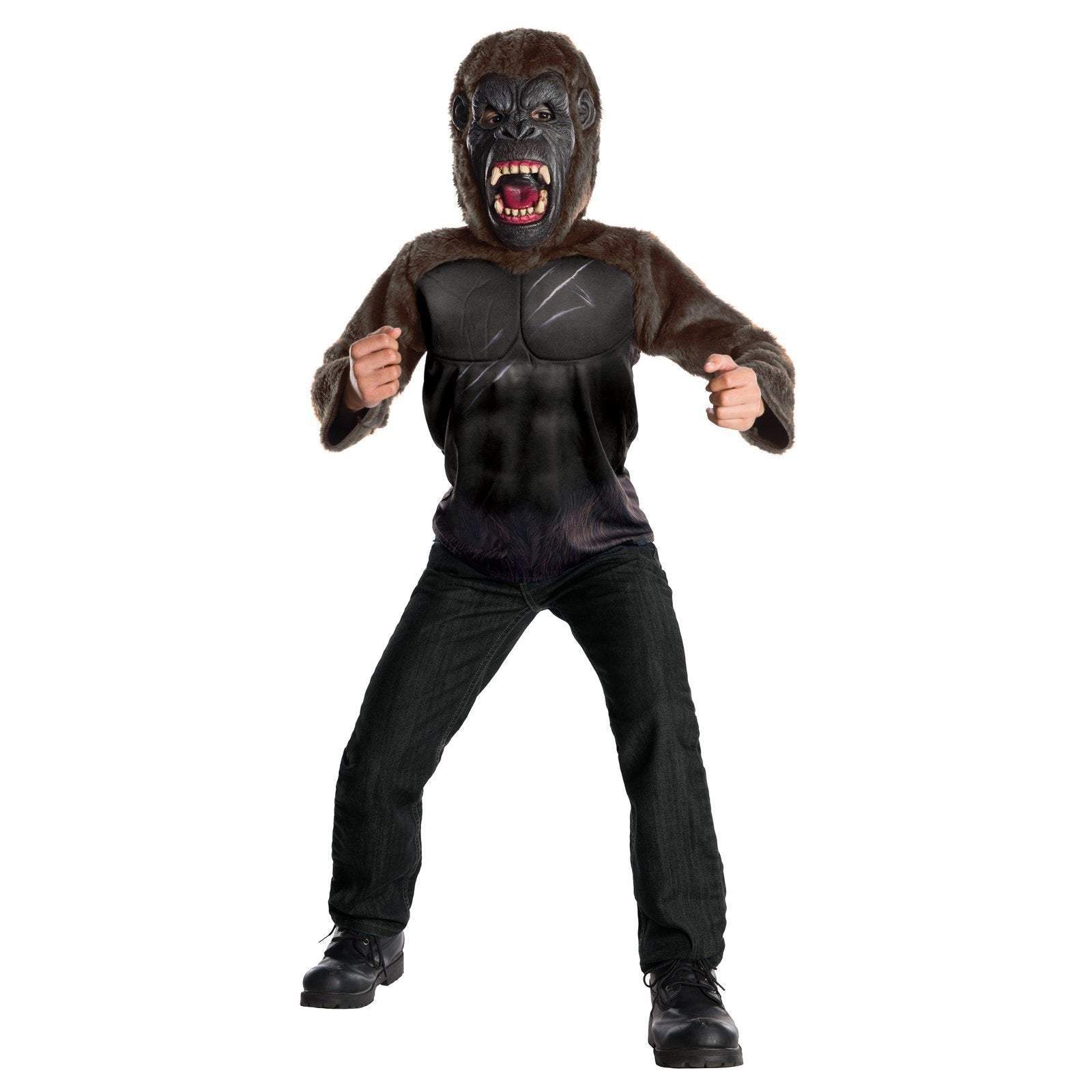 BuyKing Kong Movie Cosplay Costume Halloween Show Game Party Role Play Dress Boys Gorilla for Kids Now Cheaper With 3 - 5 Days Ship - PajamasBuy