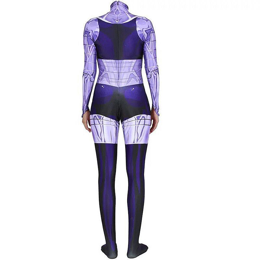 Komand'r Blackfire Costume Jumpsuit Bodysuit Titans Cosplay Halloween - Pajamasbuy