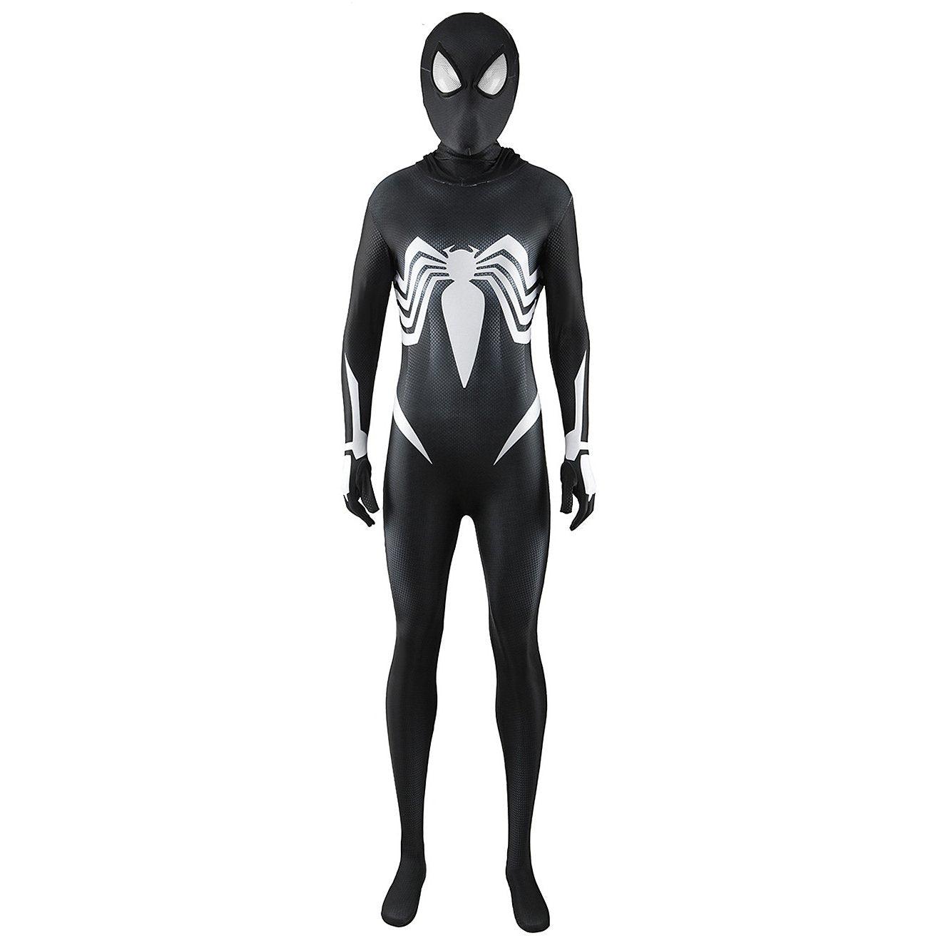 Lady Female Venom Symbiote Cosplay Costume Spider Man Halloween For Adult Kids - Pajamasbuy