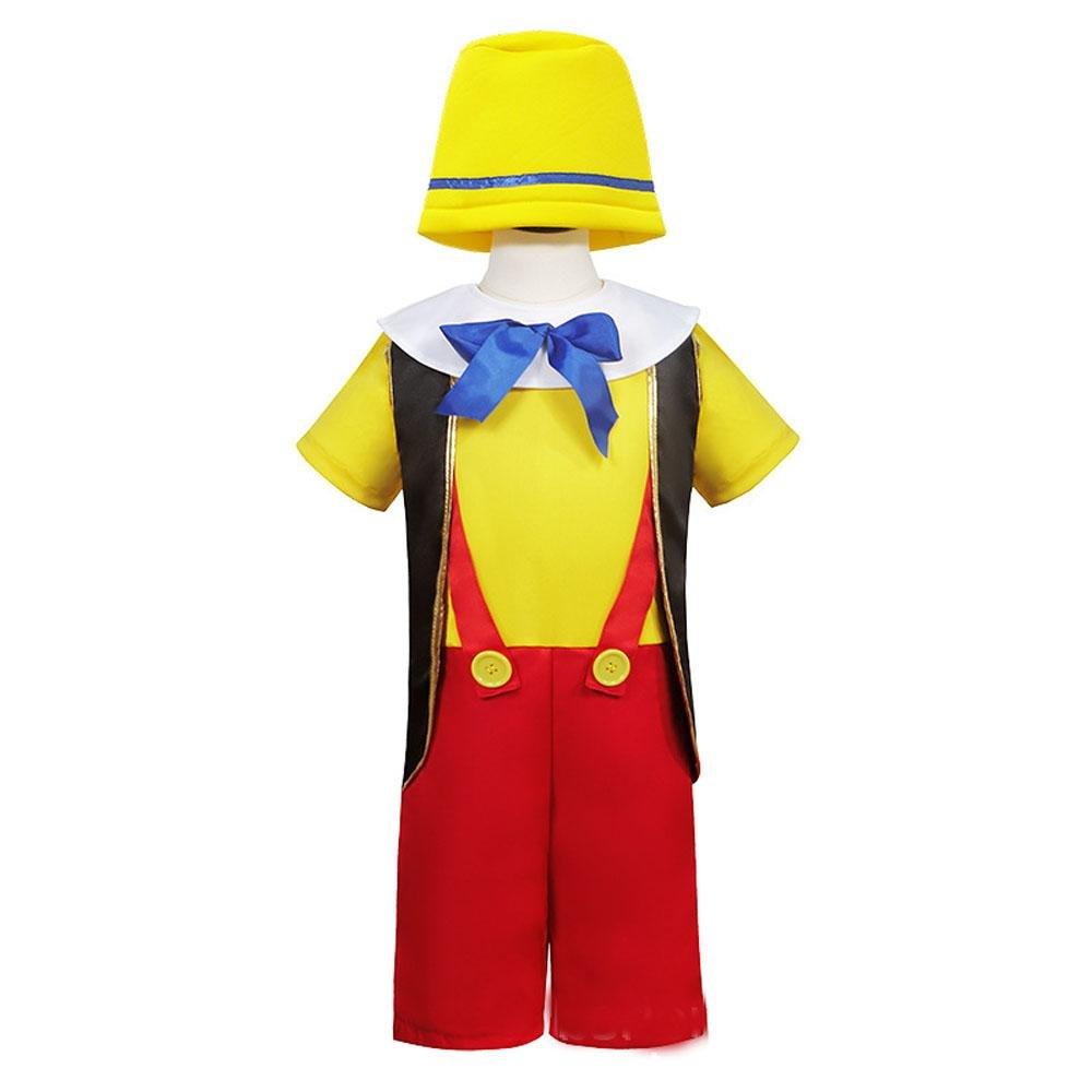 Long nose Pinocchio Set Halloween Carnival Cosplay Costume For Kids - Pajamasbuy