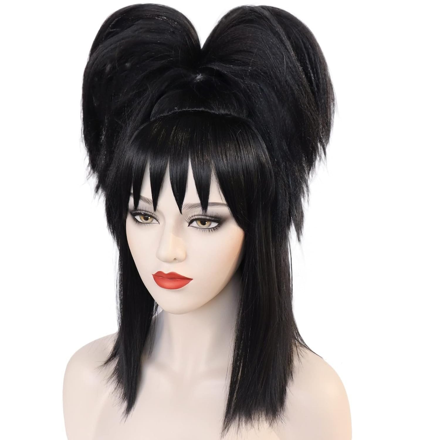 BuyLydia Deetz Beetlejuice Costume Wig Halloween Now Cheaper With 3 - 5 Days Ship - PajamasBuy