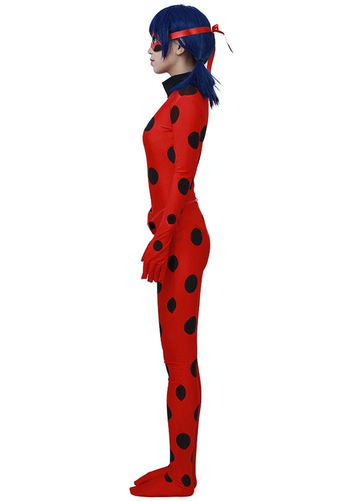 Marinette Dupain Cheng Miraculous Ladybug Cosplay Adult Costume Zentai Kids - Pajamasbuy