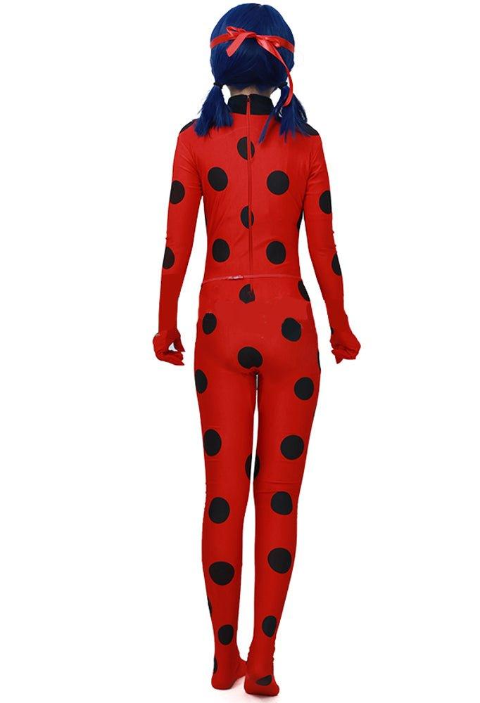 Marinette Dupain Cheng Miraculous Ladybug Cosplay Adult Costume Zentai Kids - Pajamasbuy