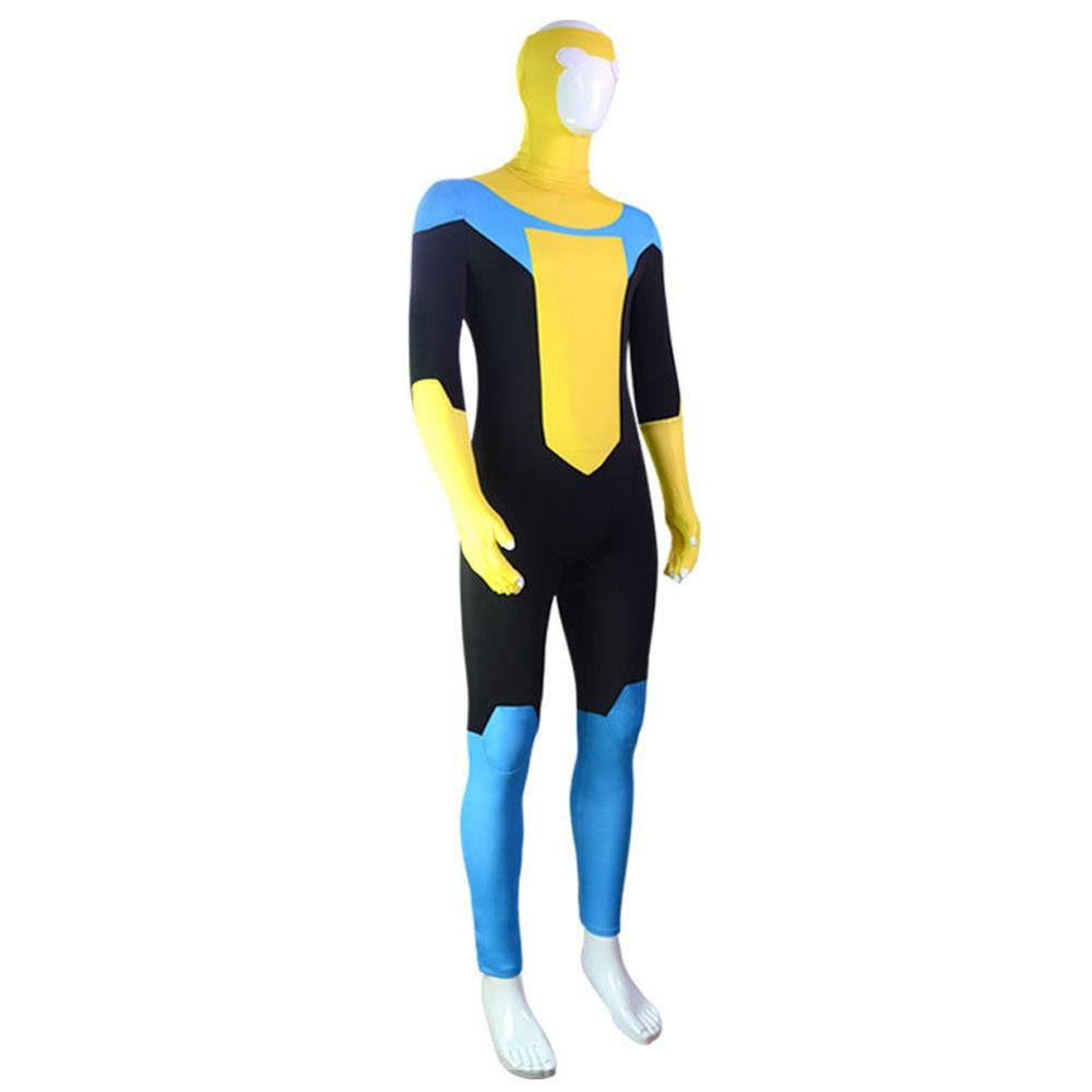 BuyMark Grayson Invincible Costume Bodysuit Zentai Hero Cloak Cosplay Now Cheaper With 3 - 5 Days Ship - PajamasBuy