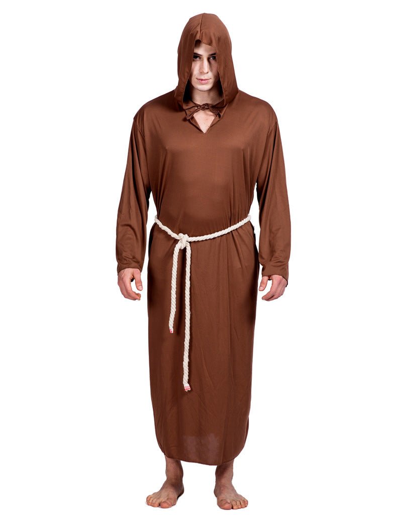 BuyMedieval Monk Robe Priest Robe Halloween Cosplay Stage props show costume Now Cheaper With 3 - 5 Days Ship - PajamasBuy