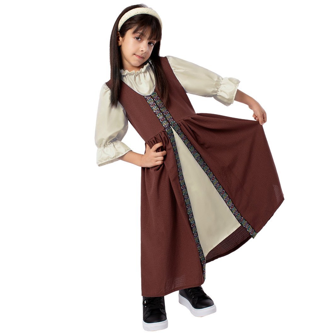 BuyMedieval Palace Dress Vintage Kids Party Halloween Cosplay Costumes Now Cheaper With 3 - 5 Days Ship - PajamasBuy