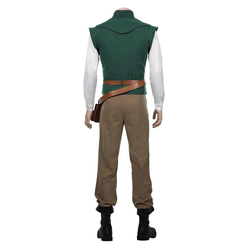 BuyMen Tangled - Flynn Rider Vest Shirt Outfits Halloween Carnival Suit Cosplay Costume Now Cheaper With 3 - 5 Days Ship - PajamasBuy