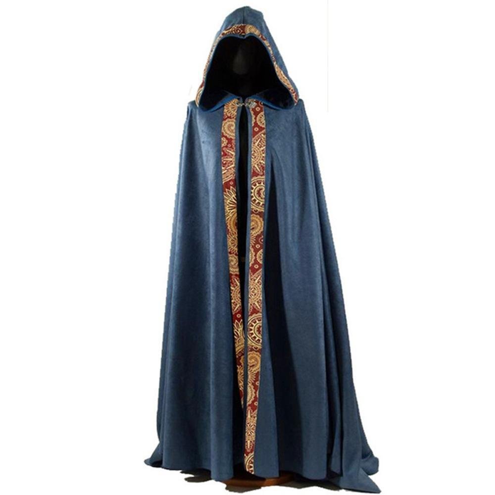 BuyMen's Long Cloak Medieval Church Clergy Loose Dress Cape Cosplay Costume Halloween Outfit Now Cheaper With 3 - 5 Days Ship - PajamasBuy